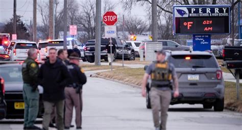 Sheriff says multiple people have been shot at an Iowa high school and the threat is over